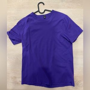 Lululemon Deep purple fundamental tee